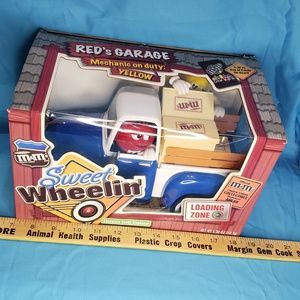 M&M's Sweet Wheelin' Limited Edition Candy Dispenser